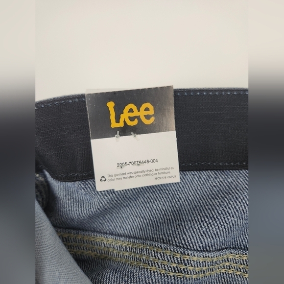 Lee Carpenter Loose Fit Straight Leg Original Stone 48x29 - Picture 9 of 11